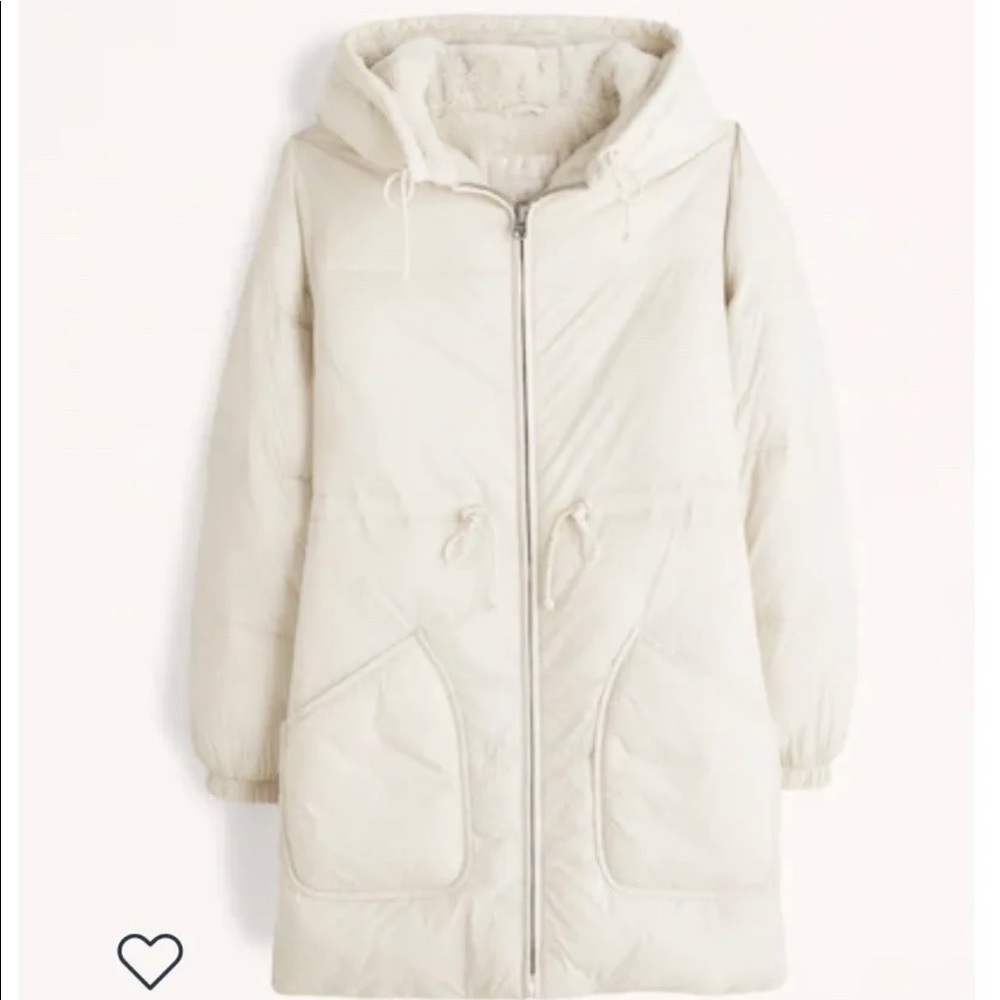 A&F aircloud parka
